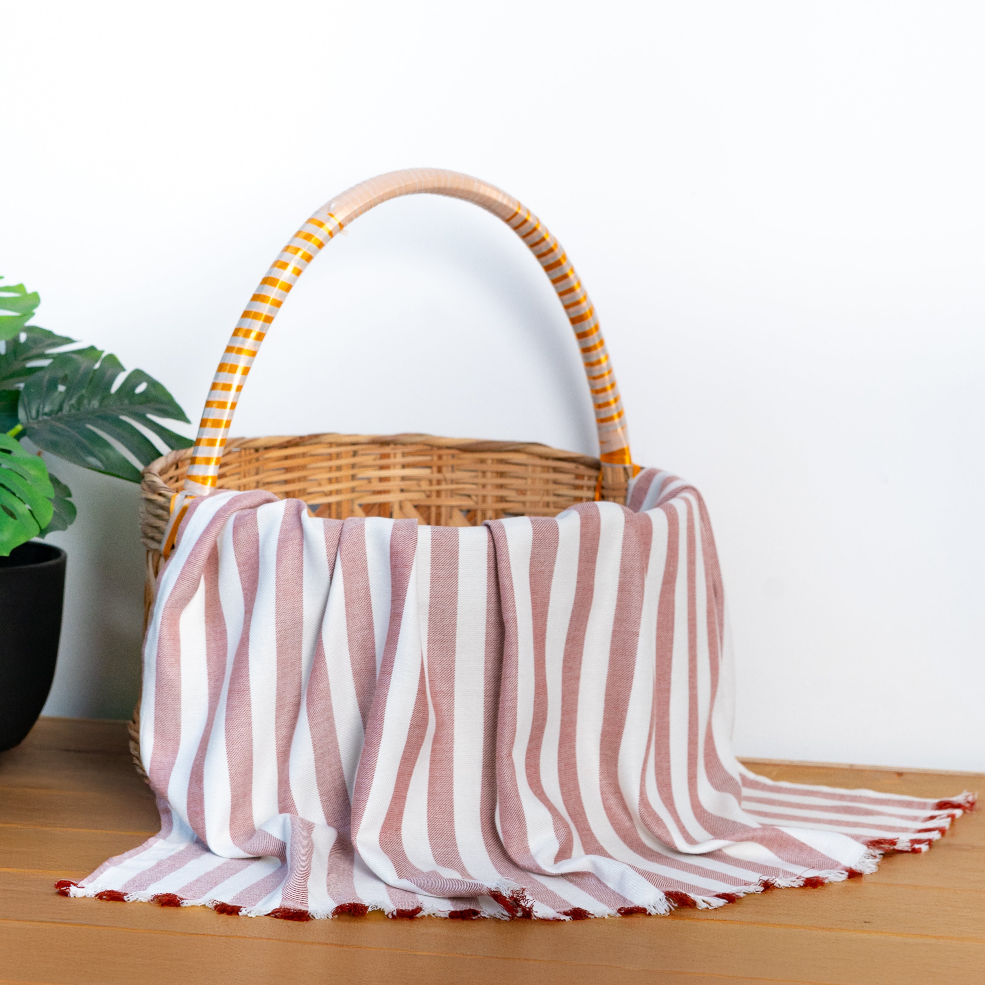 Happie Dayz BamPure – 100% Pure Bamboo Towel (Red)