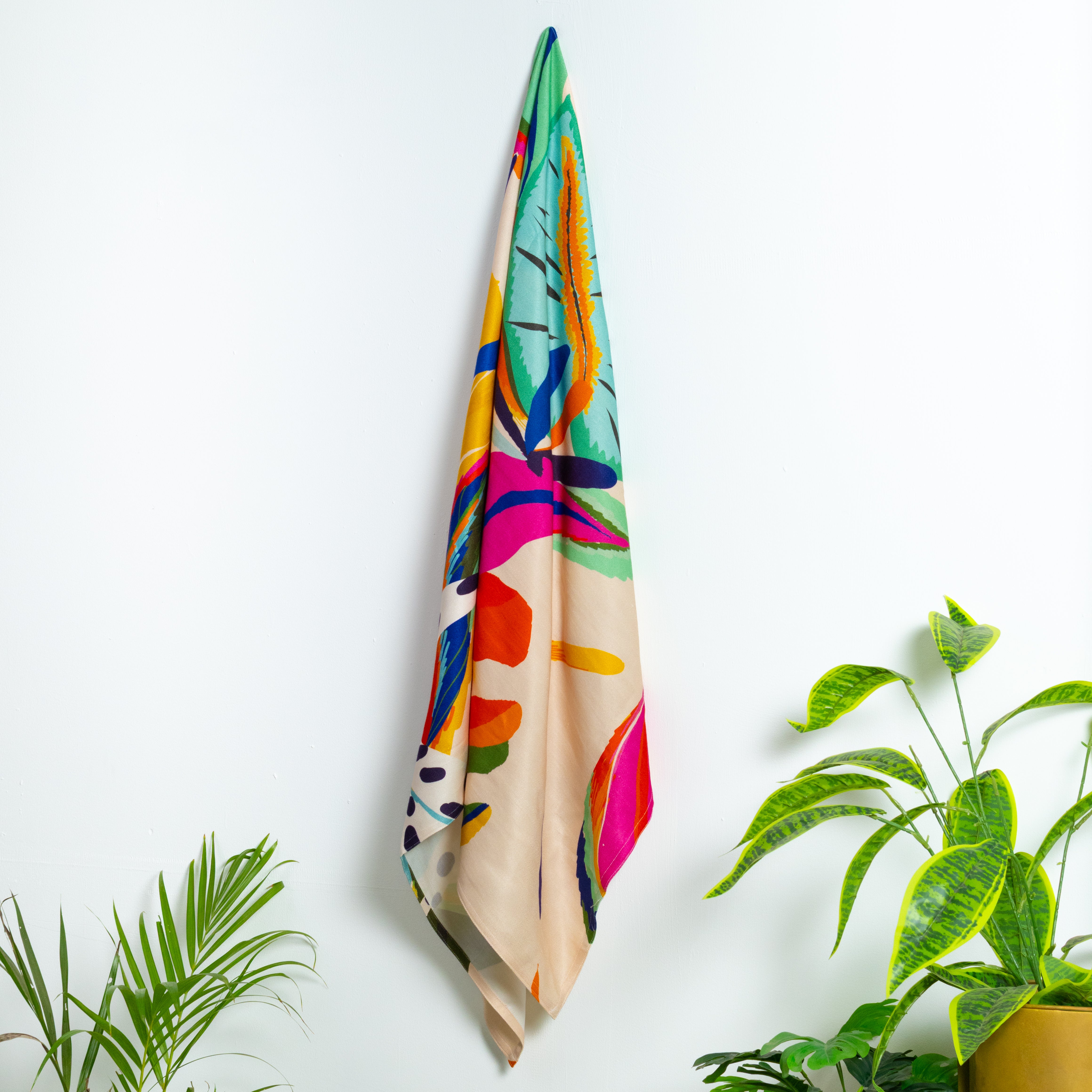 Happie Dayz BamPure – 100% Pure Bamboo Towel (floral)